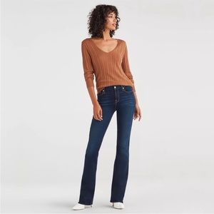 NWT 7 for all mankind  kimmie bootcut jeans 31